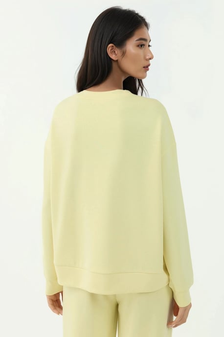 Modal Touch Basic Sweatshirt - Image 4