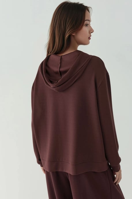 Weicher Touch Vollzip Hoodie Sweatshirt - Image 2
