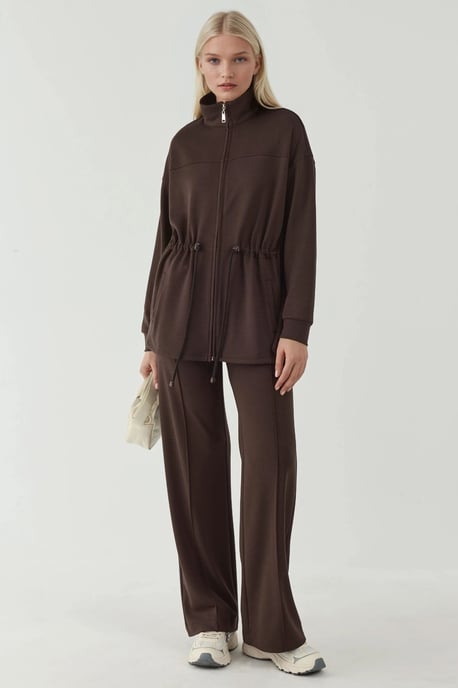 Modal Touch Langjacke mit verstellbarem Bund - Image 5