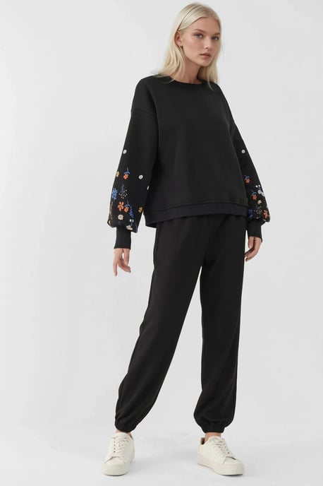 Bedruckter Langarmcrewneck-Sweatshirt - Image 6