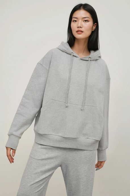 Übergroßer Kapuzenpullover - Image 1
