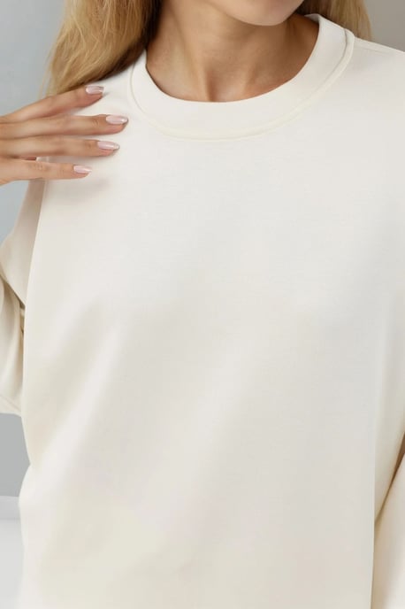 Modal Touch Basic Sweatshirt - Image 5