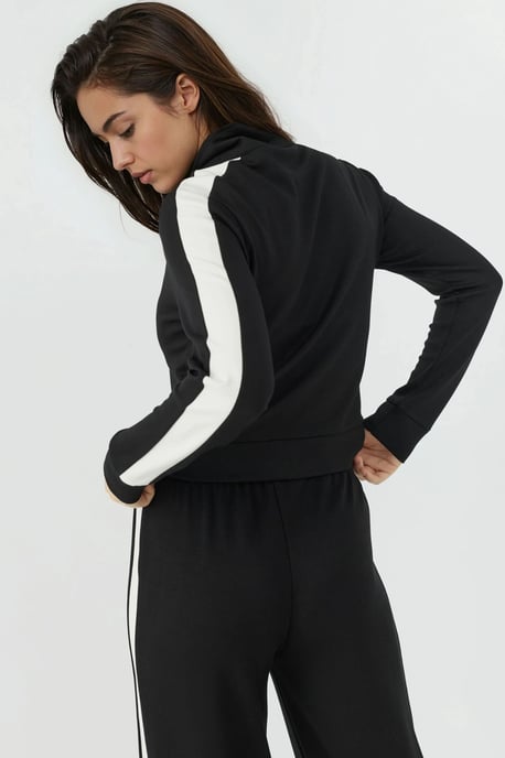 Weiche Touch Modal Stehkragen Sportjacke - Image 3