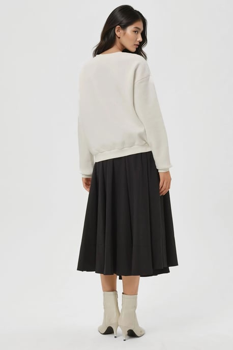 Bestickter Baumwollpullover - Image 5