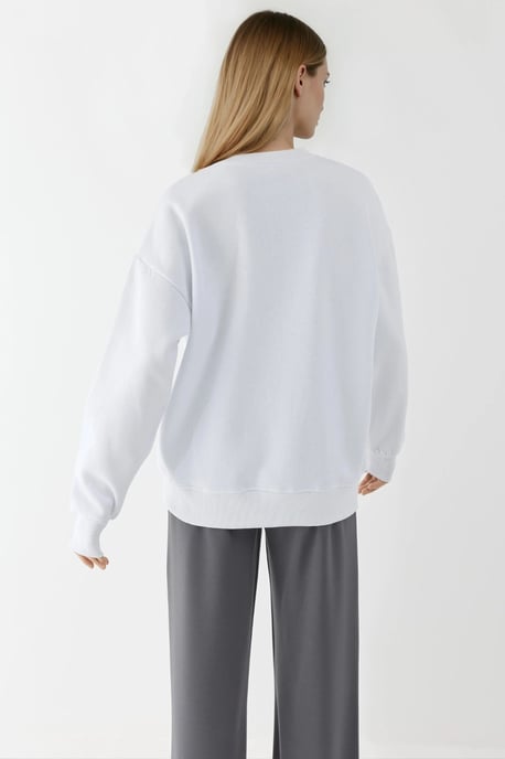 Bedrucktes Rundhals-Sweatshirt - Image 4