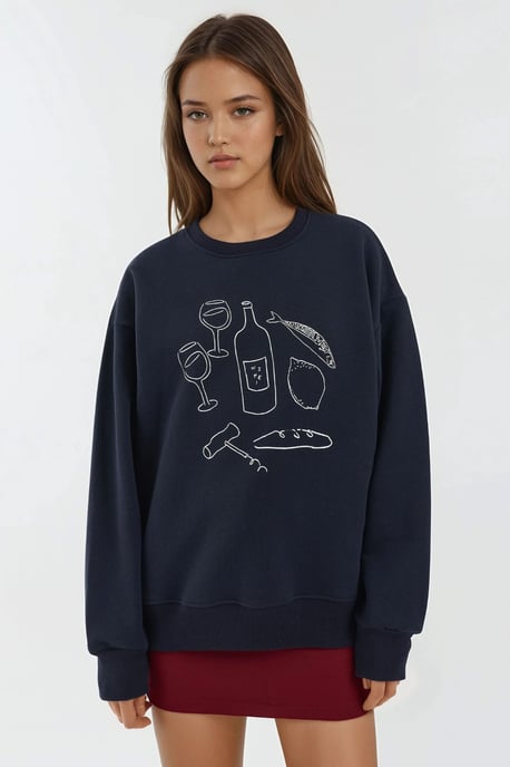 Bedrucktes Rundhals-Sweatshirt - Image 3