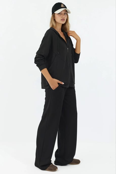 Weicher Touch Full Zip Kapuzenpullover - Image 3