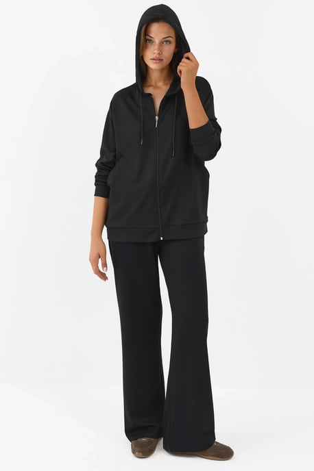 Weicher Touch Full Zip Kapuzenpullover - Image 5