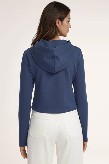 Kapuzensweatshirt mit Reißverschluss - Image 3