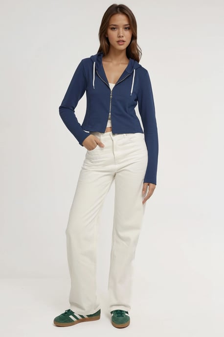 Kapuzensweatshirt mit Reißverschluss - Image 6
