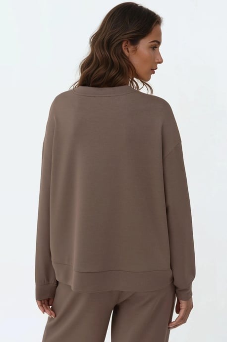 Modal Touch Basic Sweatshirt - Image 2