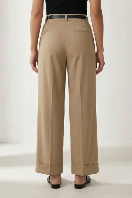 Gürteltaschen-Hosen mit umgeschlagenem Bein und Faltenlegung - Image 5