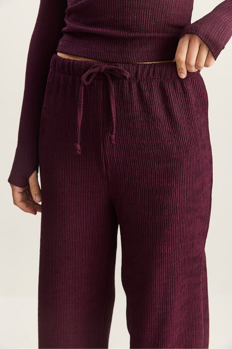 Hohe Taille Weite Bein Hose - Image 6