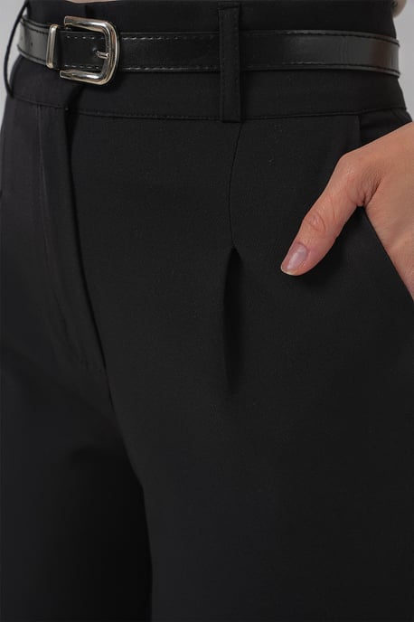 Regular Fit gerade geschnittene Hose mit Reißverschlussverschluss - Image 4