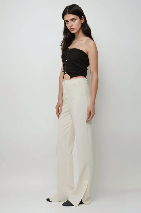 Premium High Waist Schlaghose - Image 2