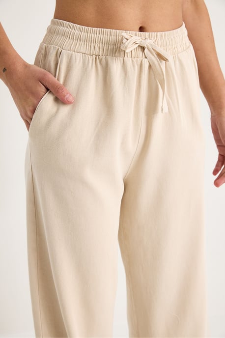 Elastische Bund gerade geschnittene Hosen - Image 5