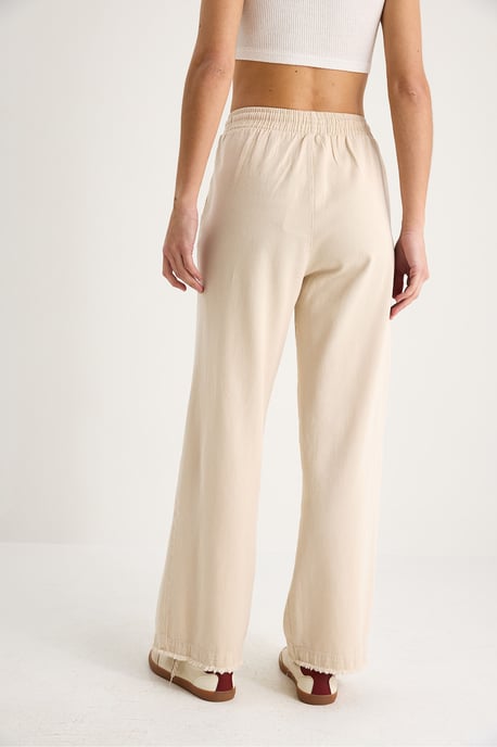 Elastische Bund gerade geschnittene Hosen - Image 6