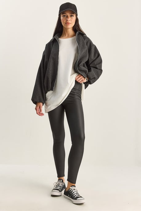 Kunstleder-Leggings - Image 1