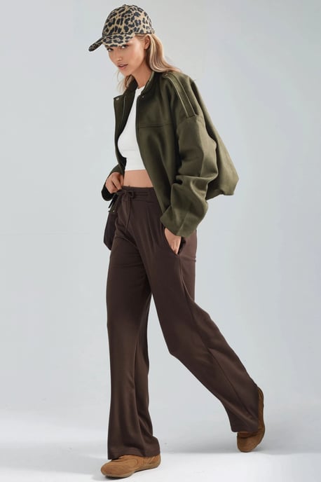 Modal Touch Plissierte Palazzo-Hose - Image 5