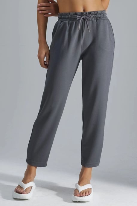 Modal Touch Elastische Taille Karottenform Jogginghosen - Image 1