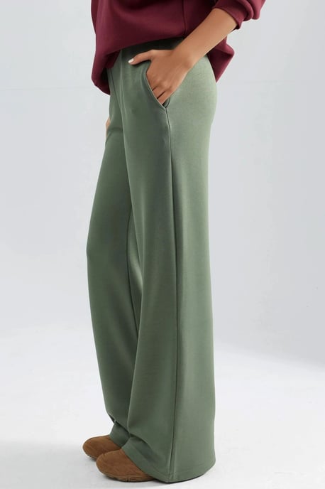 Modal Touch Falten-Palazzo-Hose - Image 2