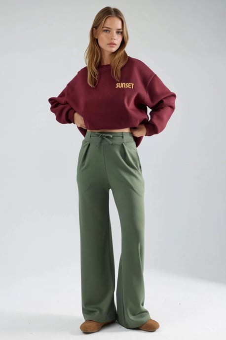 Modal Touch Falten-Palazzo-Hose - Image 3