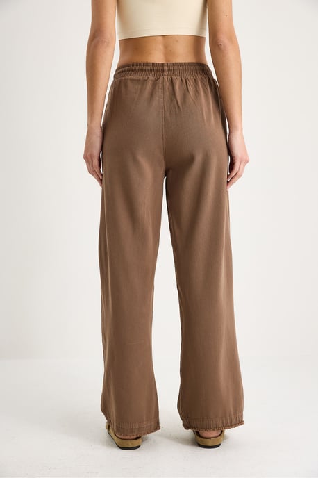 Elastische Bund gerade geschnittene Hosen - Image 6
