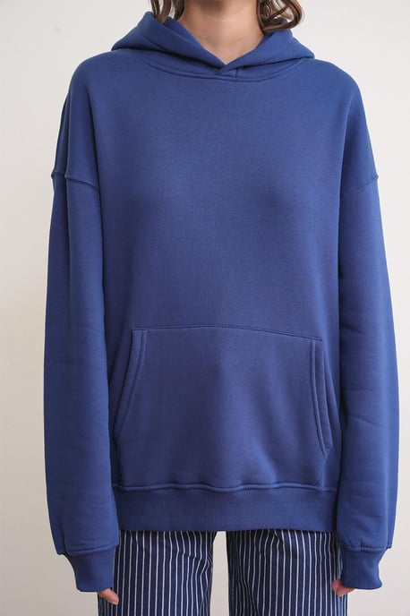 Oversized Kapuzenpullover mit Tasche - Image 5