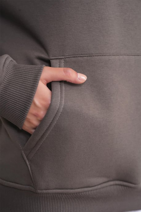 Übergroßer Kapuzenpullover mit Tasche - Image 6