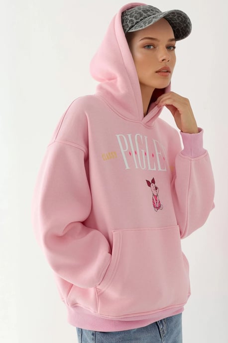 Übergroßer bedruckter Kapuzenpullover - Image 2