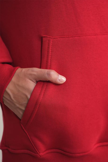 Übergroßer Kapuzenpullover mit Tasche - Image 6