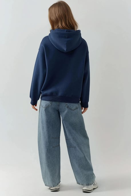 Übergroßer bedruckter Kapuzenpullover - Image 3