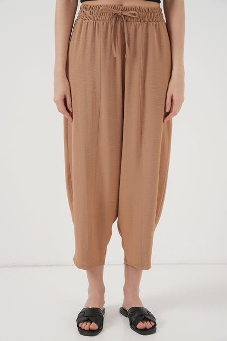 Strukturierte Salwar-Hosen mit Kordelzugbund - Image 2