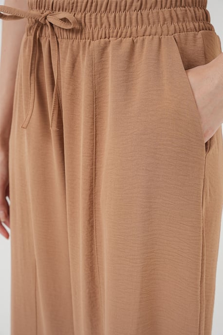 Strukturierte Salwar-Hosen mit Kordelzugbund - Image 5