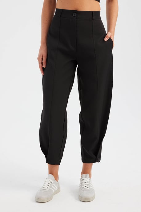 Hochtaillierte Karottenhose - Image 2
