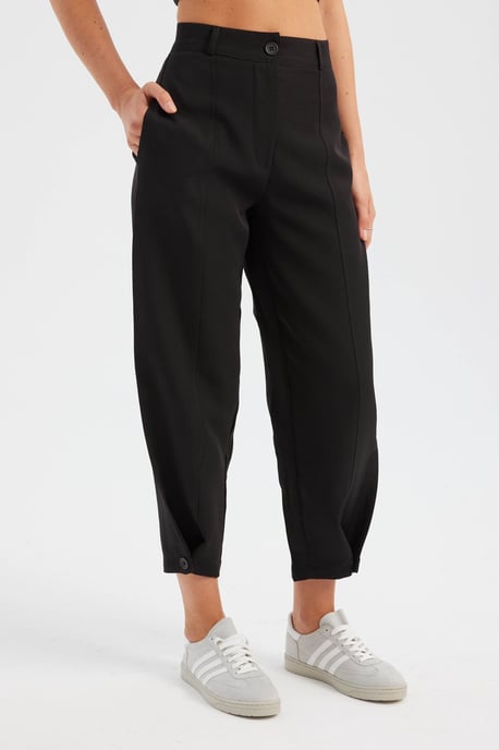 Hochtaillierte Karottenhose - Image 3