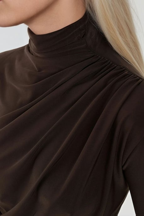 Elegantes Soft-Touch Langarm-Strickoberteil - Image 2