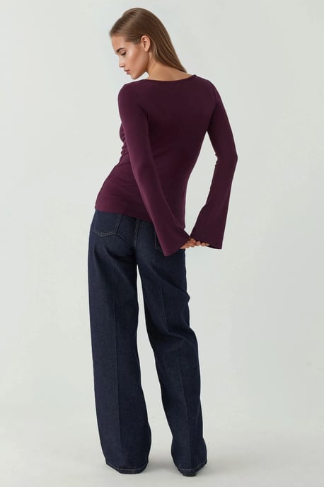 Top mit Glockenärmeln - Image 6