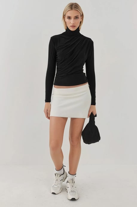 Elegantes Soft-Touch Langarm-Stricktop - Image 4