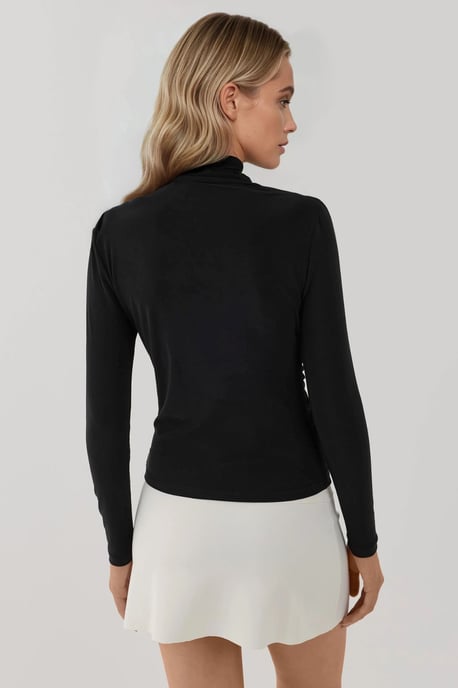 Elegantes Soft-Touch Langarm-Stricktop - Image 6