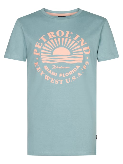 Petrol Industries - Artwork T-Shirt Seawall Jungs - Blau - Image 1