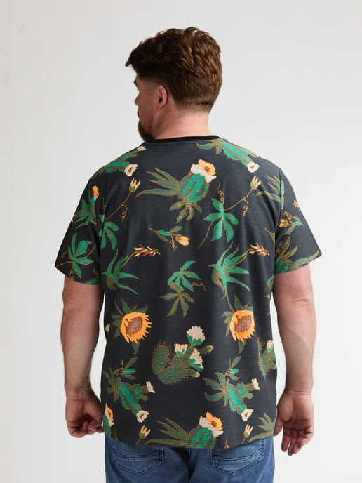 Petrol Industries - Plus Size T-Shirt mit Allover-Print ArenaGris Herren - Image 4