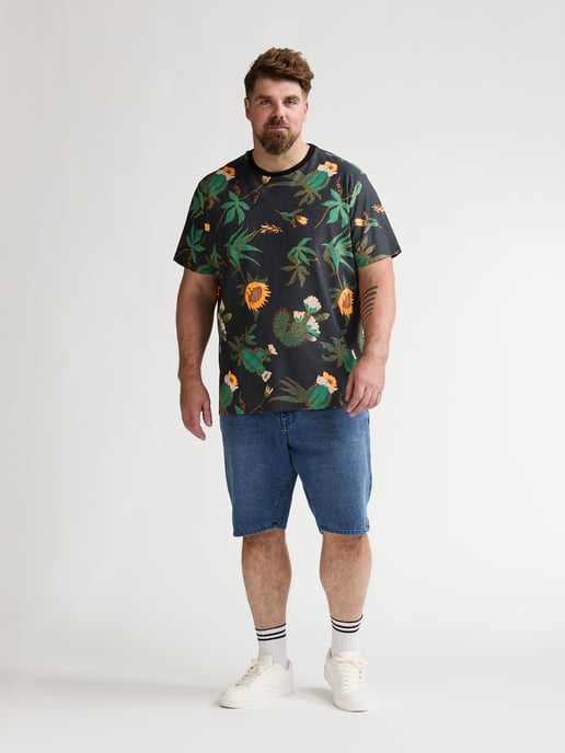 Petrol Industries - Plus Size T-Shirt mit Allover-Print ArenaGris Herren - Image 5