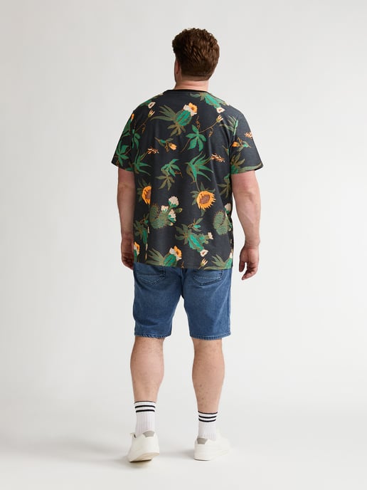 Petrol Industries - Plus Size T-Shirt mit Allover-Print ArenaGris Herren - Image 6