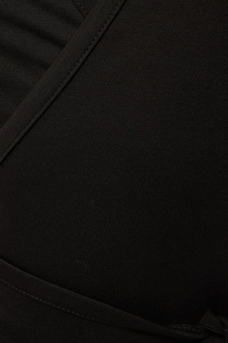 Weiche Touch Strick V-Ausschnitt Langarm Viskose Bluse - Image 6