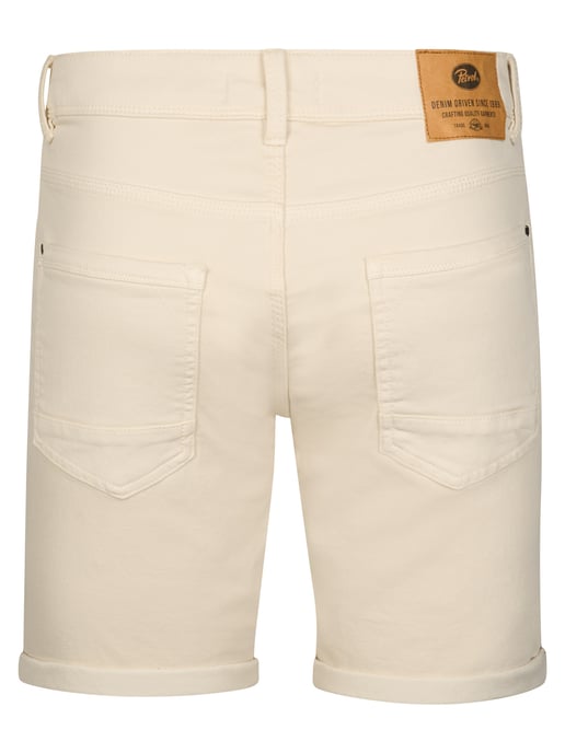 Petrol Industries - Jackson Bunte Denim Shorts Coconut Herren - Weiß - Image 3
