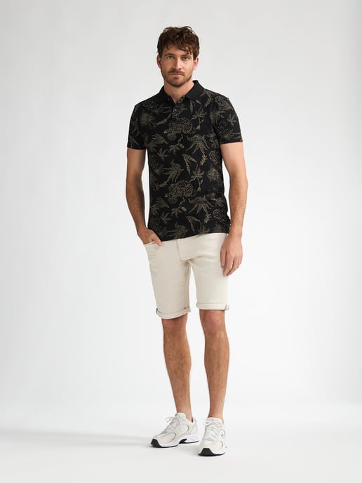 Petrol Industries - Jackson Bunte Denim Shorts Coconut Herren - Weiß - Image 5
