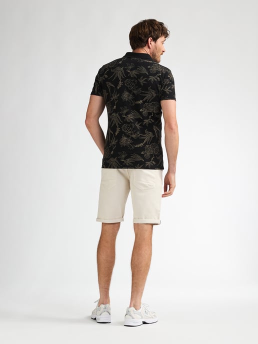Petrol Industries - Jackson Bunte Denim Shorts Coconut Herren - Weiß - Image 6