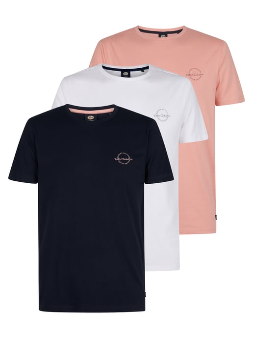 Petrol Industries - 3er-Pack T-Shirts mit Logo Fuego Herren - Image 1