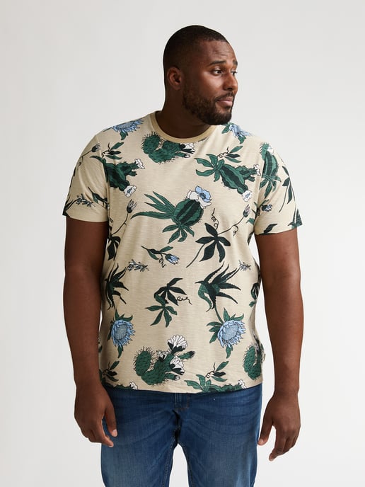 Petrol Industries - Plus Size T-Shirt mit Allover-Print ArenaGris Herren - Image 3